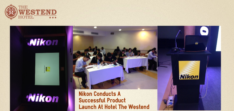 NIKON CONDUCTS A SUCCESSFUL PRODUCT LAUNCH AT HOTEL WESTEND