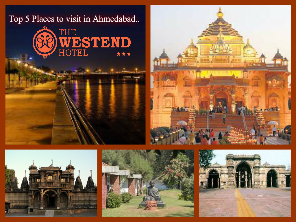 Top 5 Places to visit in Ahmedabad 